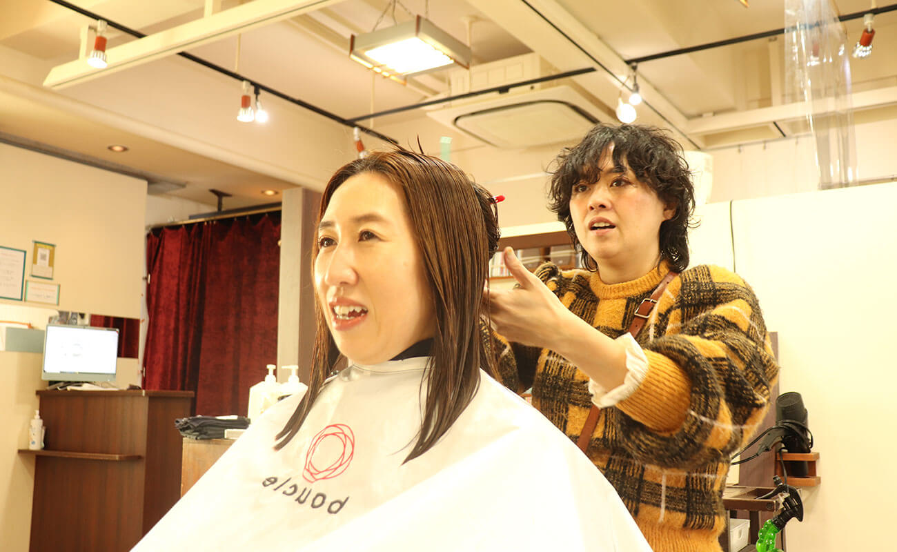 渋谷の美容院｜メンズパーマが得意｜boucle 店舗イメージその６