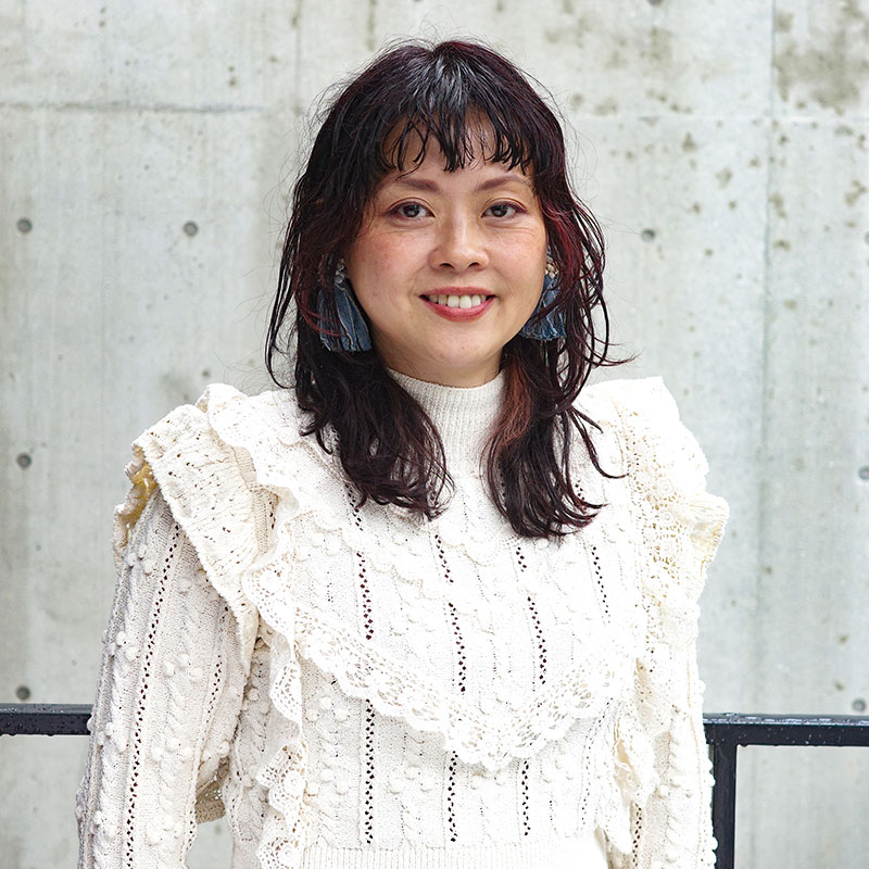 渋谷の美容院boucle スタッフ　chiharu