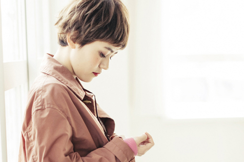 ナチュラルショートマッシュ